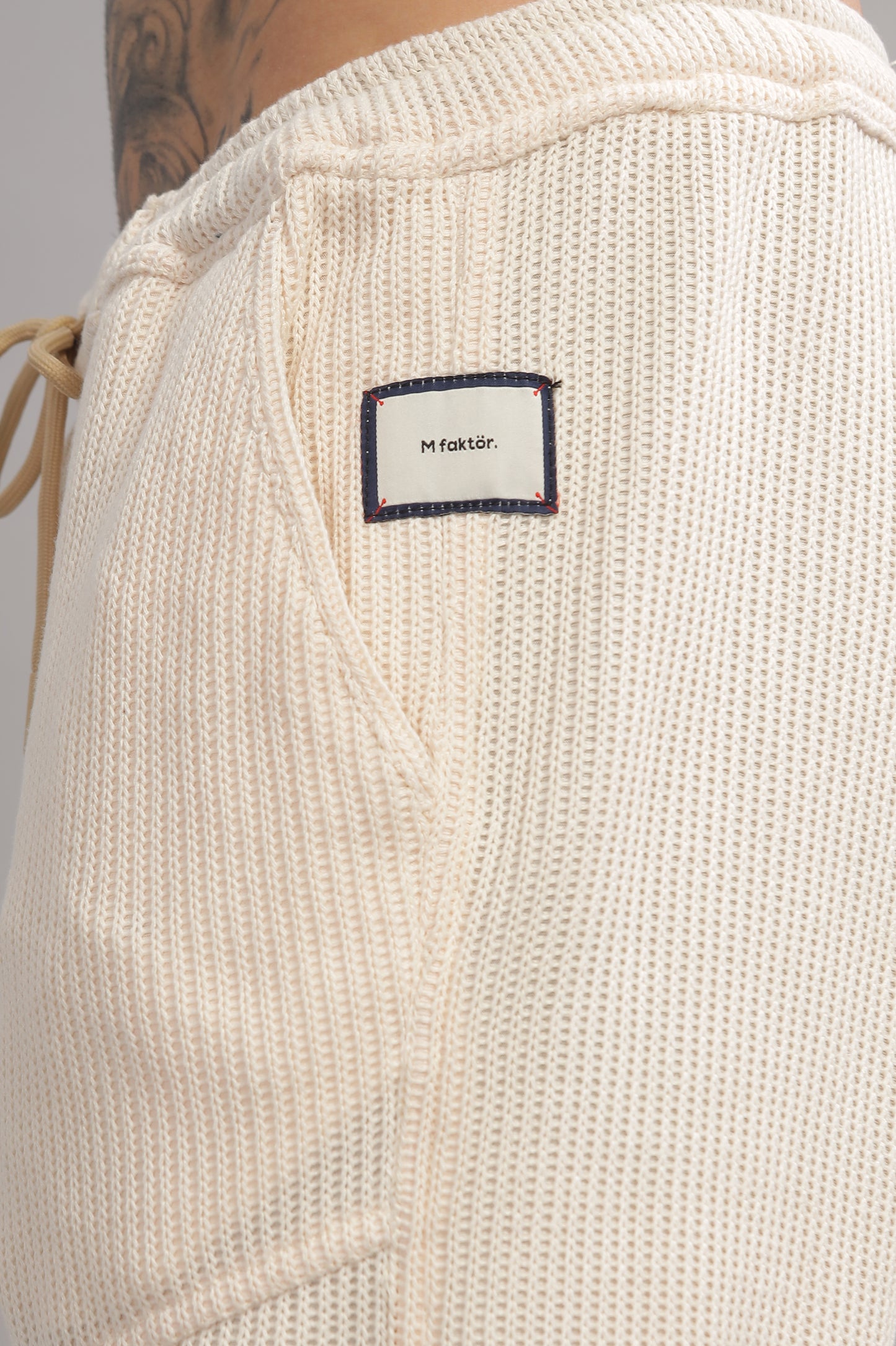 Knitted Cargo - Off White