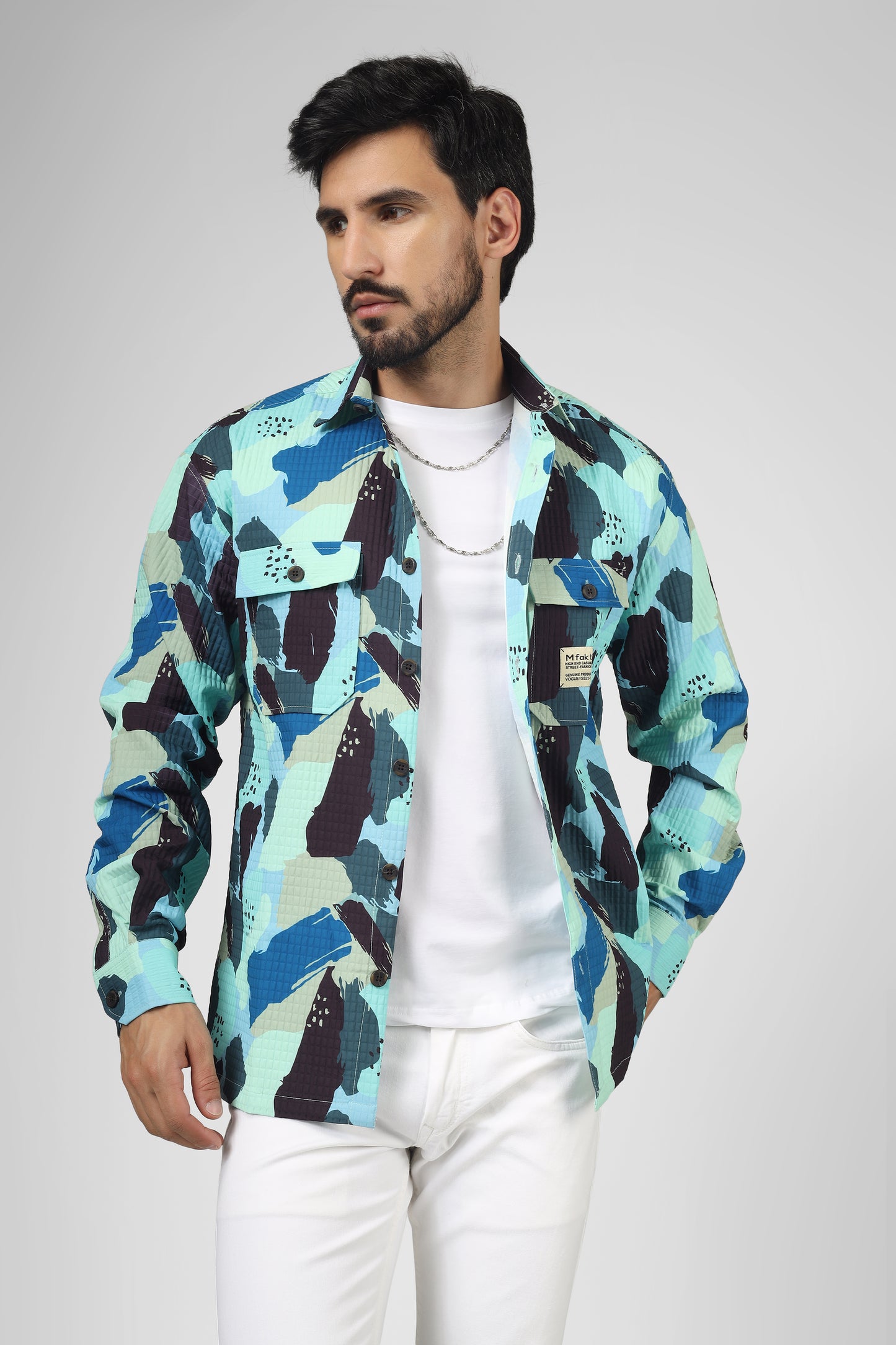 Colour Splash: Fluorescent Blue