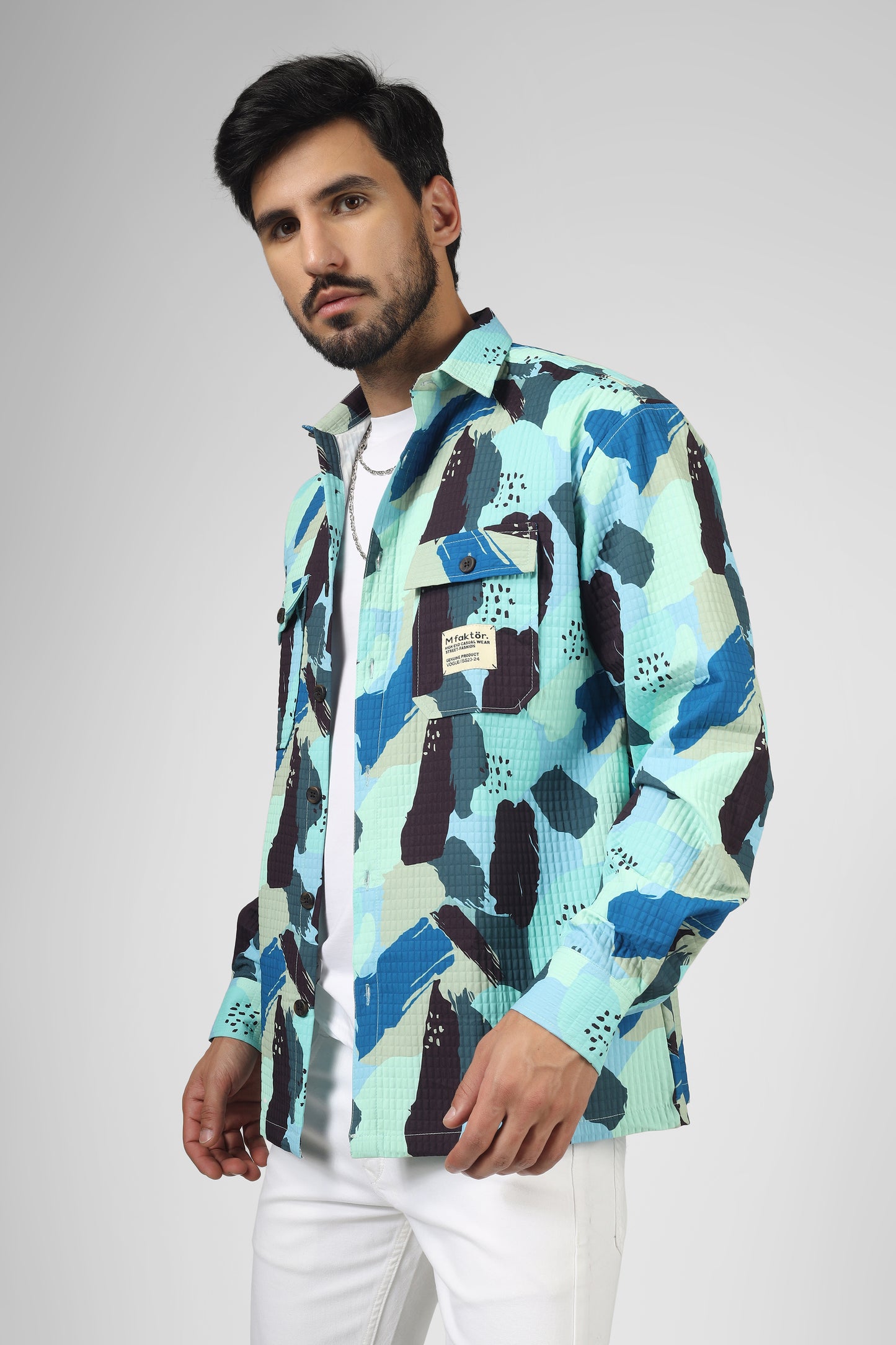 Colour Splash: Fluorescent Blue