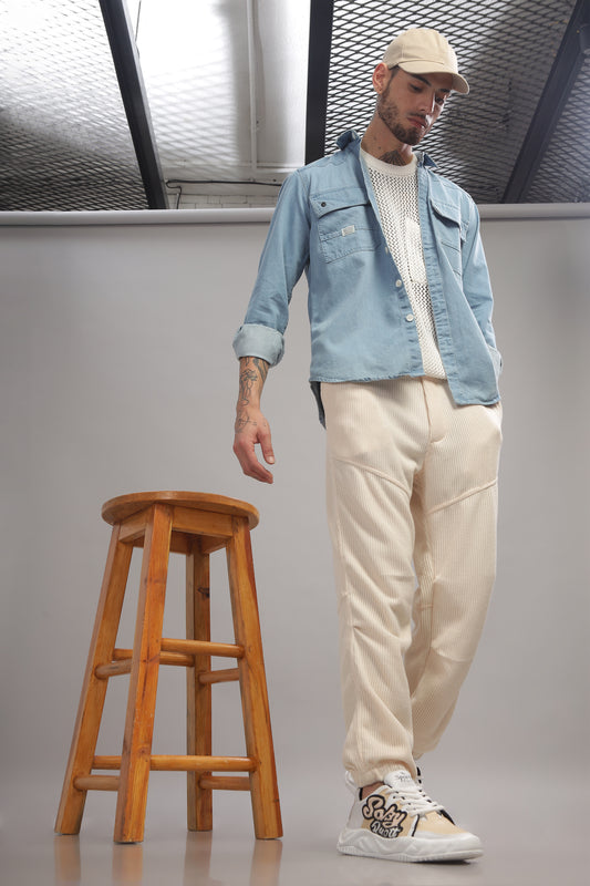 Knitted Cargo - Off White