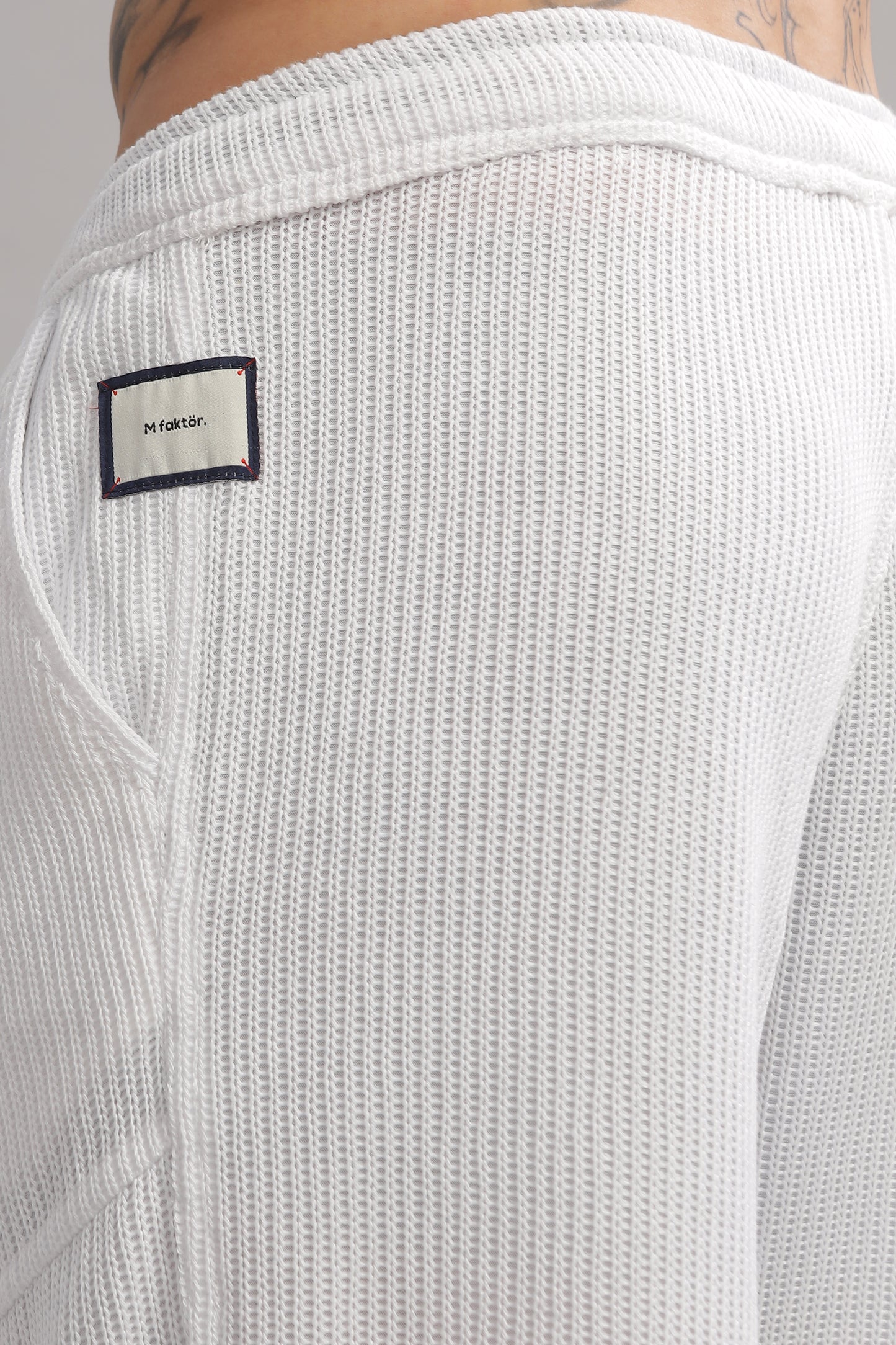 Knitted Cargo-white