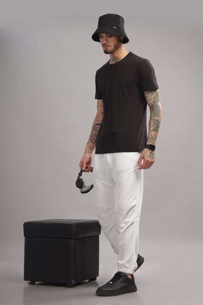 Knitted Cargo-white