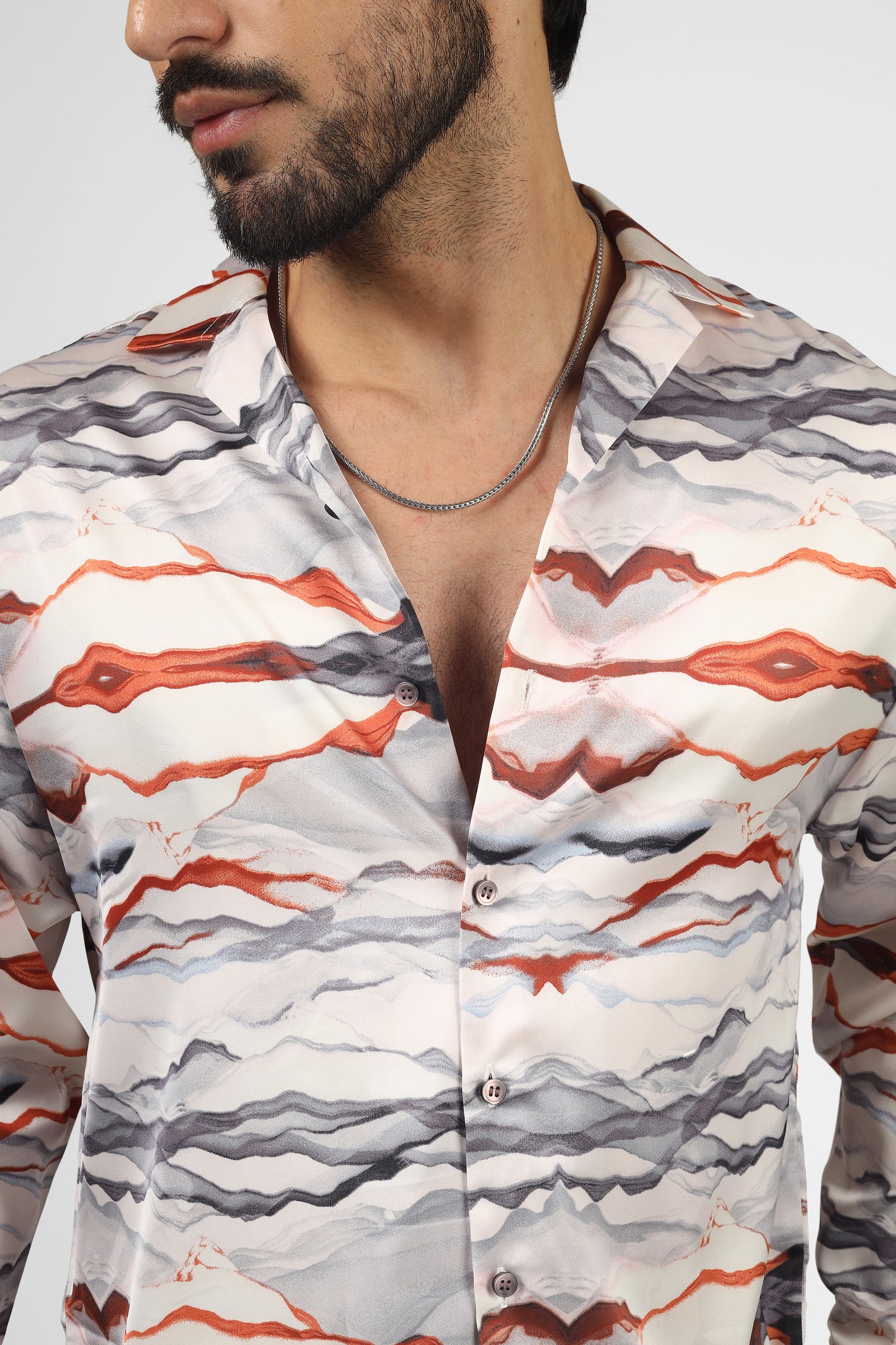Waves Burnt Orange