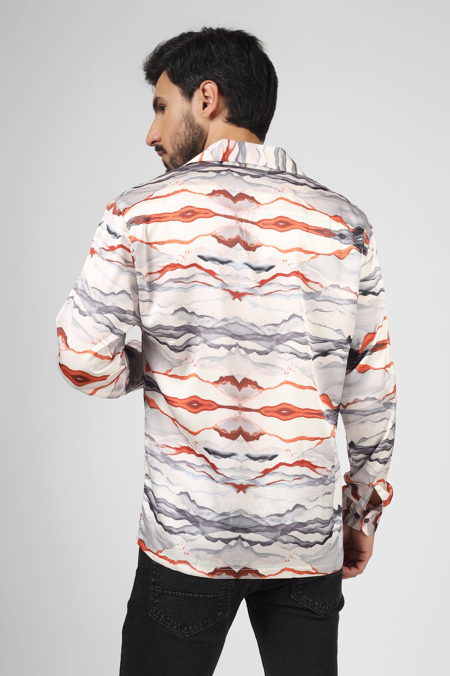 Waves Burnt Orange